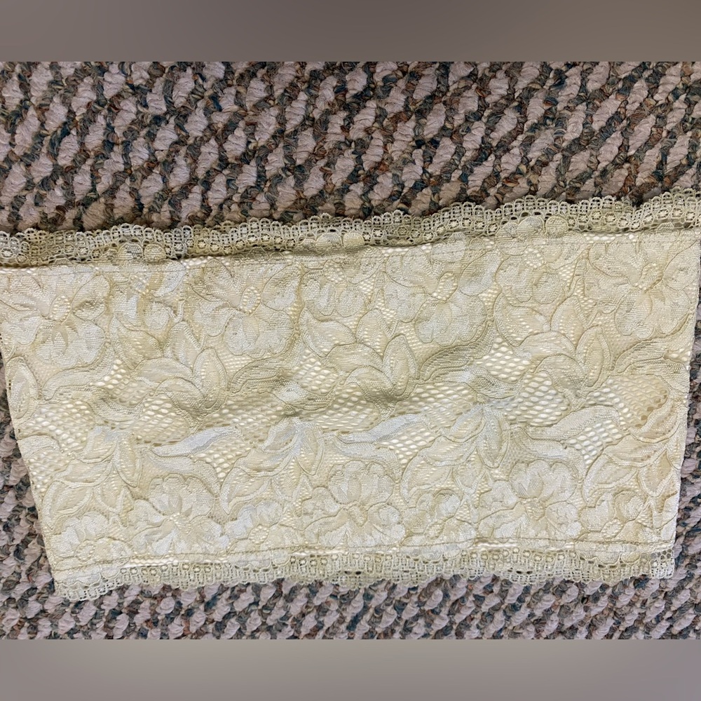 Emmelee for F.C. Lace Trim Top in Cream